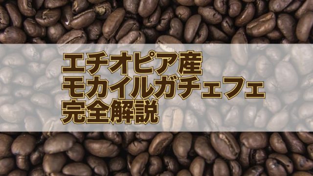 【コーヒー豆解説】エチオピア産　モカイルガチェフェとはアイキャッチ