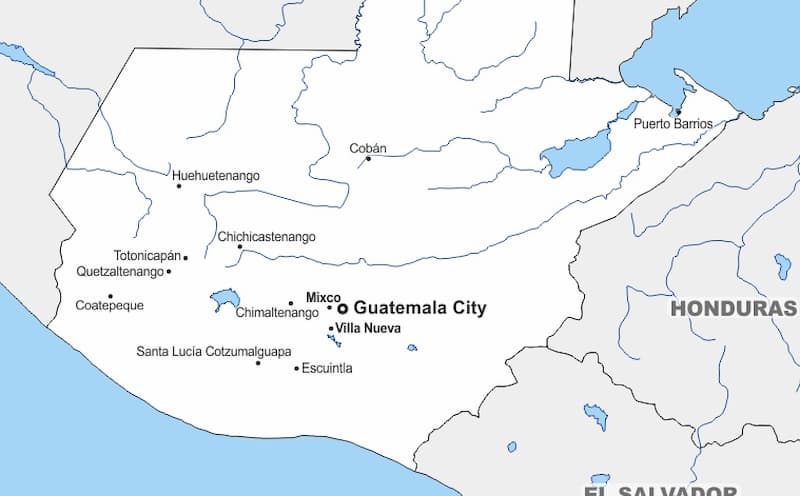グアテマラの場所は？どこにあるの？