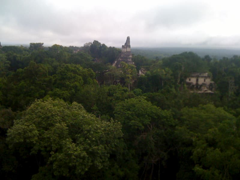 グアテマラのマヤ遺跡