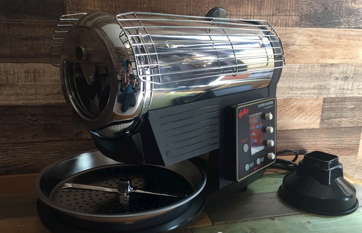 家電製品のコーヒー焙煎機